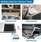 RV Tank Heater Pad 12V/13.5V,12"x18"RV Holding Tank Heater w/Thermostat-3pk