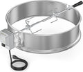 onlyfire Stainless Steel Weber Kettle Rotisserie Ring Kit Barbecue Tool Kit