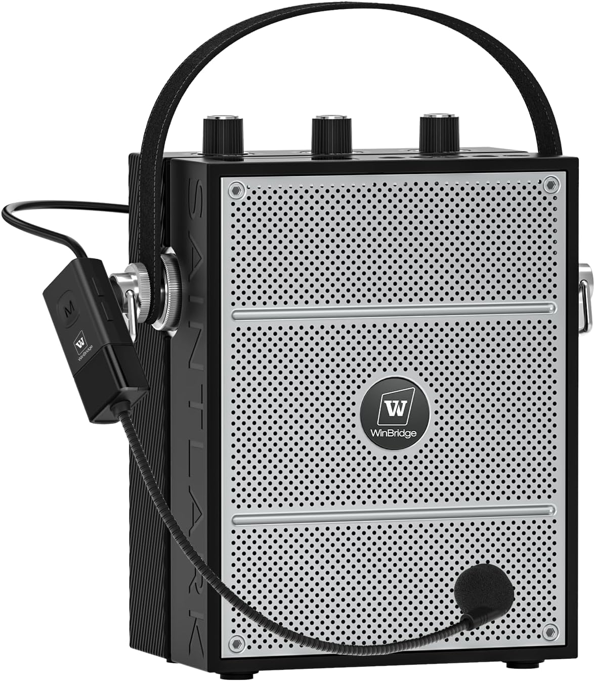 50W Voice Amplifier for Teachers, Portable PA Speaker with Microphone