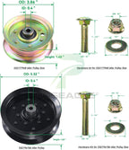 2 Pack 587819701 Spindle Assembly for Craftsman 42" YT3000 Decks