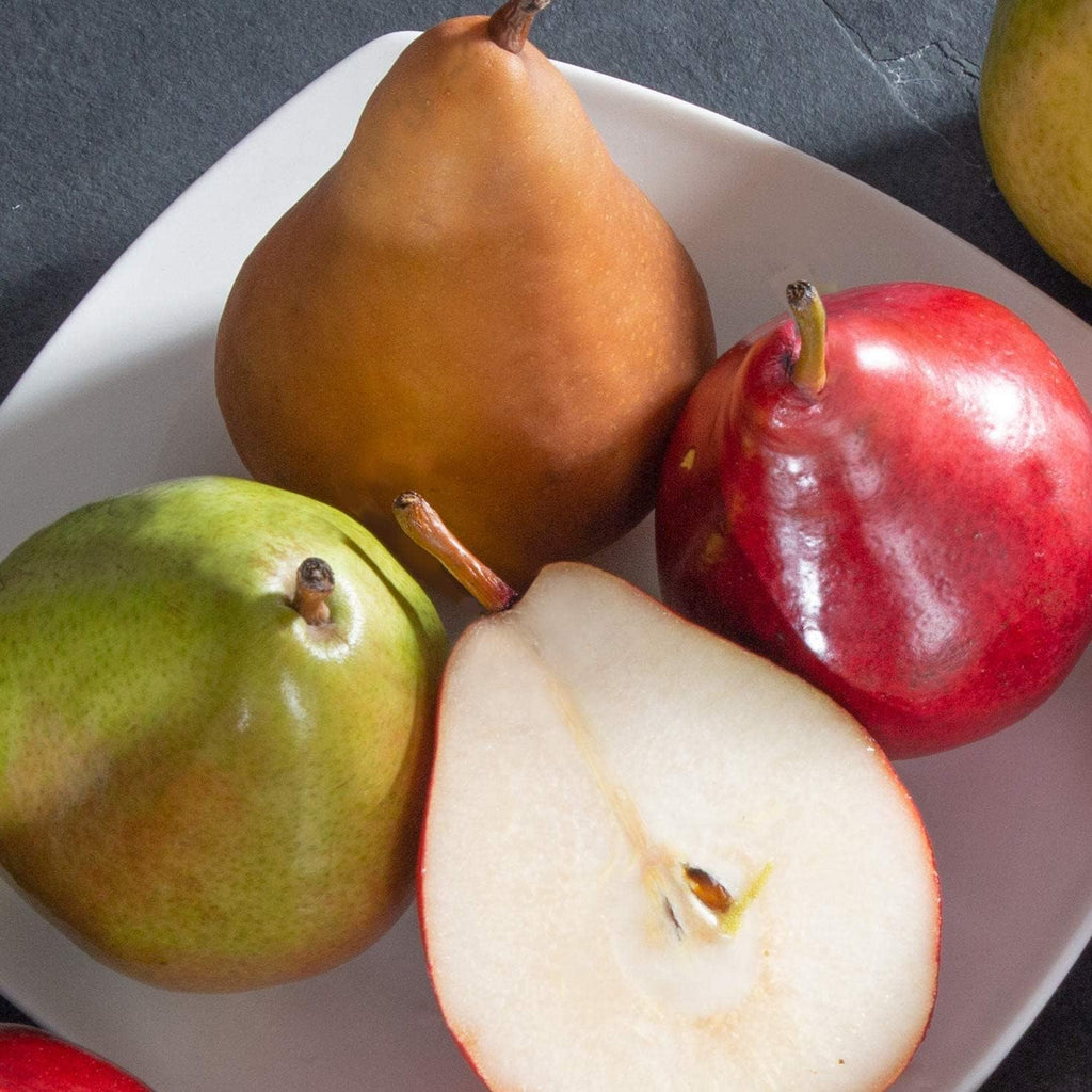 A Gift Inside Fresh Fruit Basket with Comice Pears, Apples, Kiwi & Citrus – Mixed Fresh Fruit Gift Basket for Every Occasion