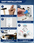 Kohree Propane Water Heater Tankless,1.58 GPM 6L Water Heater for Camping