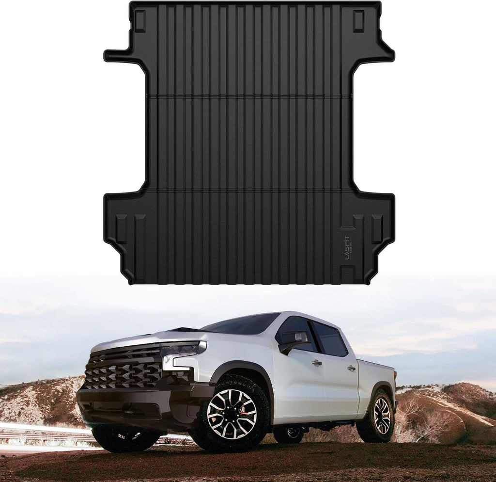 LASFIT Truck Bed Mat for Chevrolet Silverado/GMC Sierra 1500 2019-2026