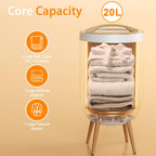 Towel Warmer Bucket with Bluetooth Speaker, 20L Large Capacity