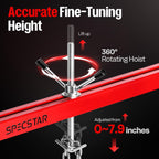 SPECSTAR 1100 Lbs Engine Support Bar Transverse Hoist