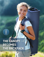 Docusvect Beach Chair with Canopy Shade - Canopy is the Backpack
