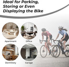 ROCKBROS Bike Stand 2-in-1, Vertical or Horizontal for 20-29 Inch Wheels