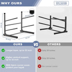 WALMANN Garage Kayak Rack, Heavy-Duty Freestanding Kayak Stand