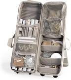 Gift Bag Wrap and Craft Organization Storage, Holds 14 (40 in) Rolls & More (Stone)