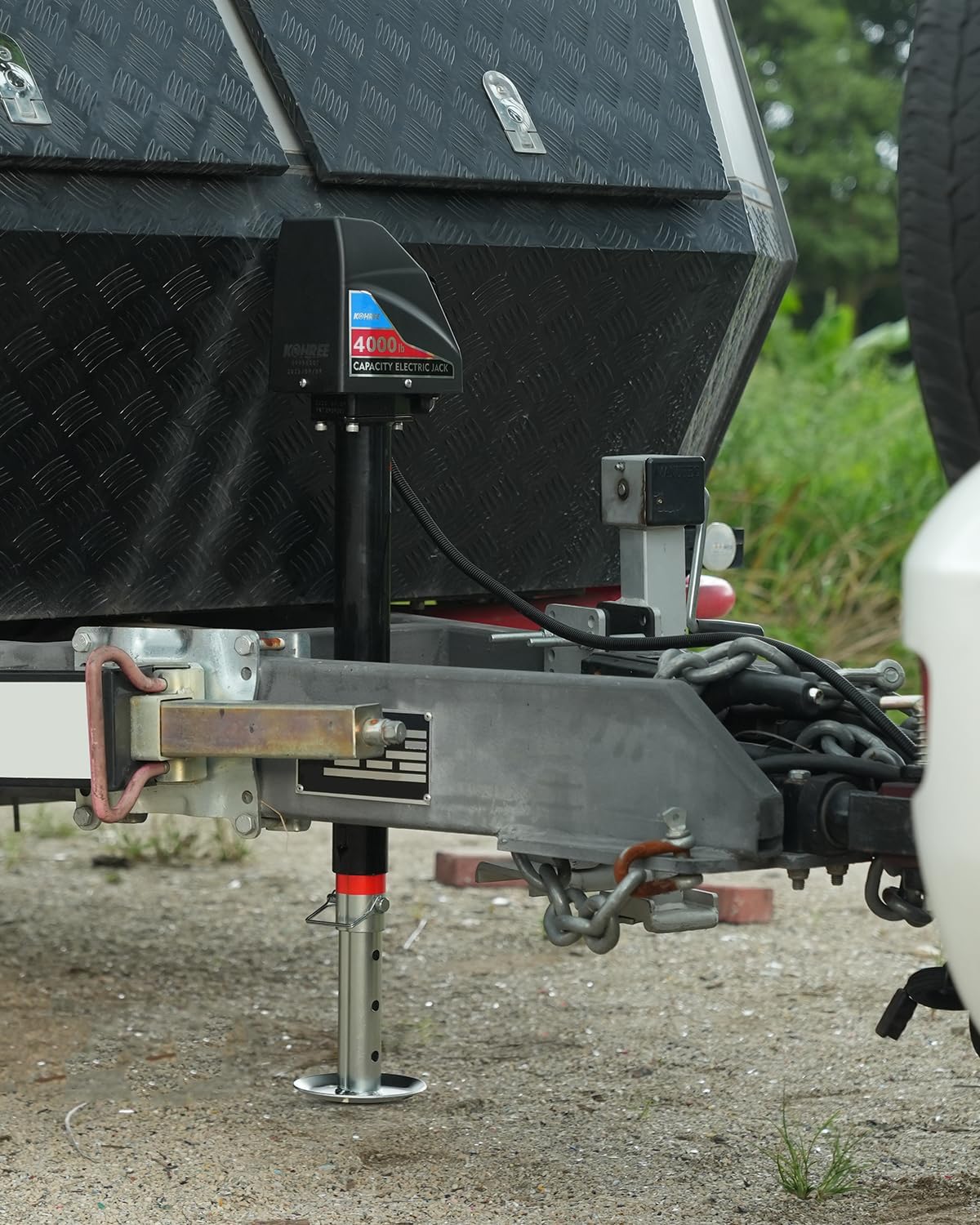 Kohree Electric Trailer Jack 4000 lbs with 7-Way Connector, Heavy Duty
