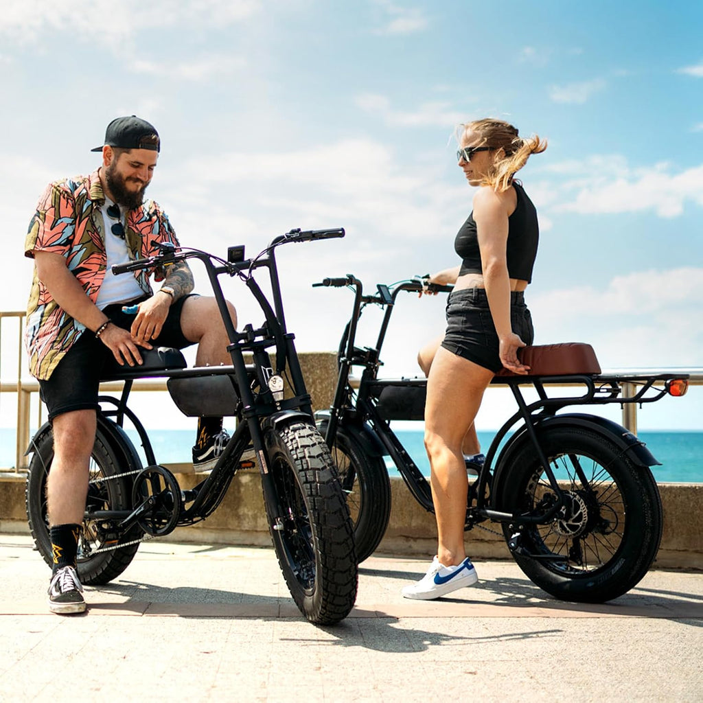16/20/26 x 4.0 Fat Tire for Ebike, Mountain Bike, Tricycle, Ideal for Snow, Mud, Gravel Road, Heavy Duty Wear-Resistant All-Terrain 1/2 Tires (1/2