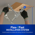 Panasonic FV-0511VF1 WhisperFit Retrofit Bath Fan, 50-80-110 CFM