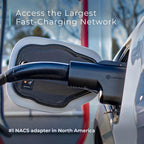 Lectron NACS to CCS Electric Vehicle Adapter with Interlock - (500A/1,000V) - Compatible with Tesla Superchargers - CCS1 EV Fast Charging with Vortex