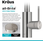 KRAUS Spot Free Stainless Steel Pull Down Kitchen Faucet KPF-2620SFS