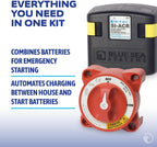 Blue Sea Systems Add-A-Battery Kit, 120A