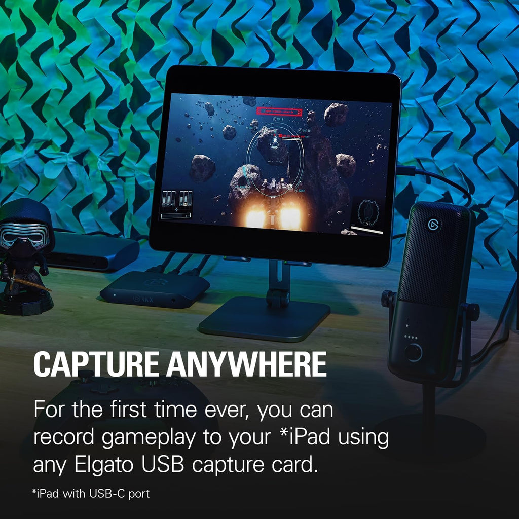 Elgato 4K X Capture Card, HDMI 2.1, 4K144 Ultra-Low Latency