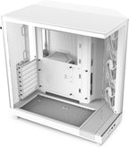 NZXT H6 Flow - Compact Dual-Chamber ATX PC Case - White