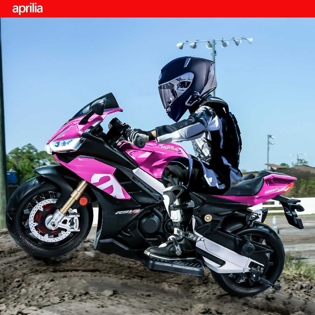 24V Electric Motorcycle for Kids, Ride On Toys for 4-10 Years Old