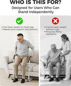 Couch Stand Assist for Seniors, Standing Support Handle, White
