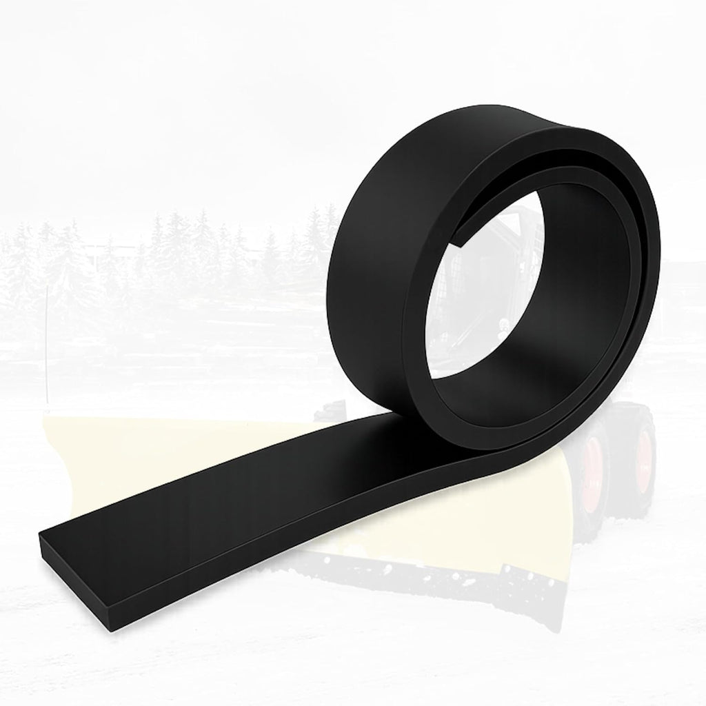 Rubber Cutting Edge for Snow Plow –Heavy Duty 60" x 4" x 0.75"