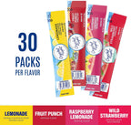 Crystal Light Drink Mix Variety Bulk, 120 Packets - with Galley Grove Mints