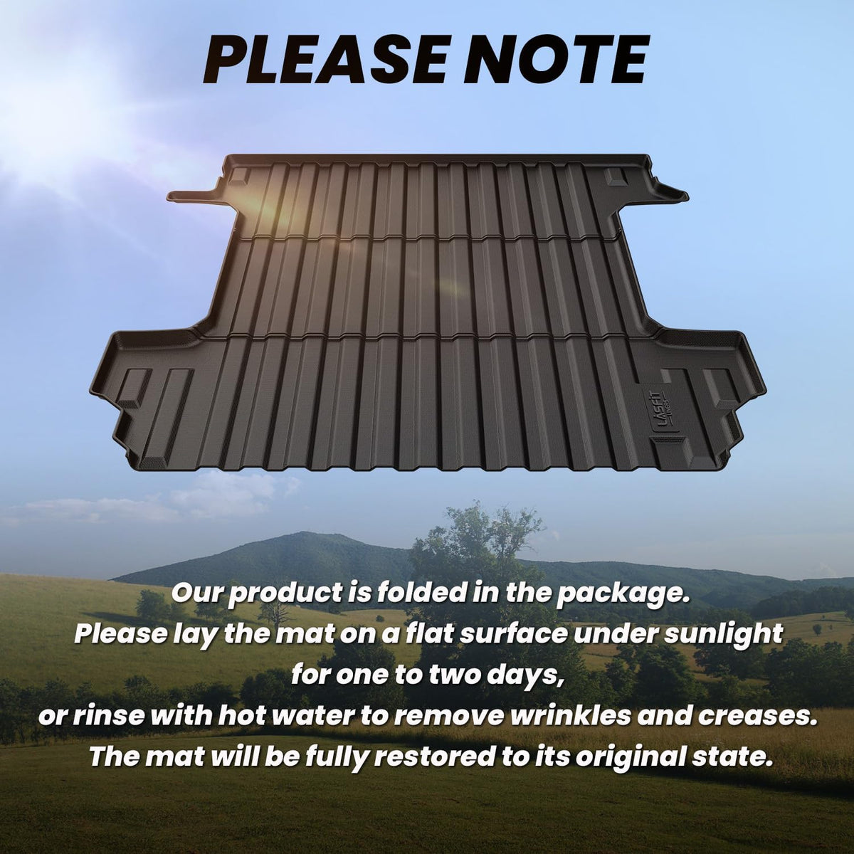 LASFIT Truck Bed Mat for Chevrolet Silverado/GMC Sierra 1500 2019-2026