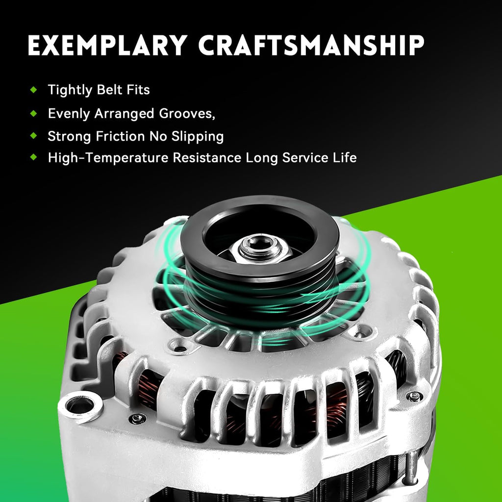 8301N Alternator 160Amp High Output Compatible with 2007-2014 GMC Yukon, Sierra, Chevy Tahoe, Suburban, Silverado 1500/2500, Avalanche, Cadillac