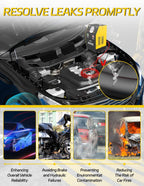 Smoke Machine for Car - DC 12V EVAP Automotive Smoke Tester for Vacuum Leaks