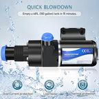 12V Macerator Pump Compatible with Jabsco 18590-2092 DC Waste Pump for RV