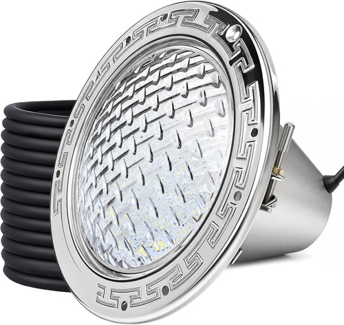 10 Inch LED Pool Light for Inground Pools, 120V 35W Ultra-Bright White