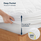Serta Multi-Zone Heated Mattress Pad, King, 4-Zone Body & Foot Heating