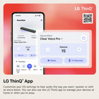 LG S40TR 4.1 ch. Home Theater Soundbar with Rear Surround Speakers and Wireless Subwoofer, Wow Interface, Dolby Audio, AI Sound Pro - Black