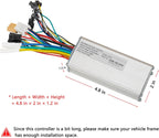 24V 36V 48V Ebike Controller Kit 500W Brushless Controller and LCD Display