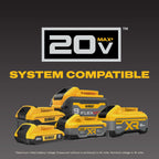 DEWALT 20V MAX Shop Vacuum Wet and Dry, Shop Vac 2 Gallon, Cordless and Corded Wet Dry Vacuum Cleaner, Wide Nozzle, Hepa Filter, Tool Only (DCV581H)