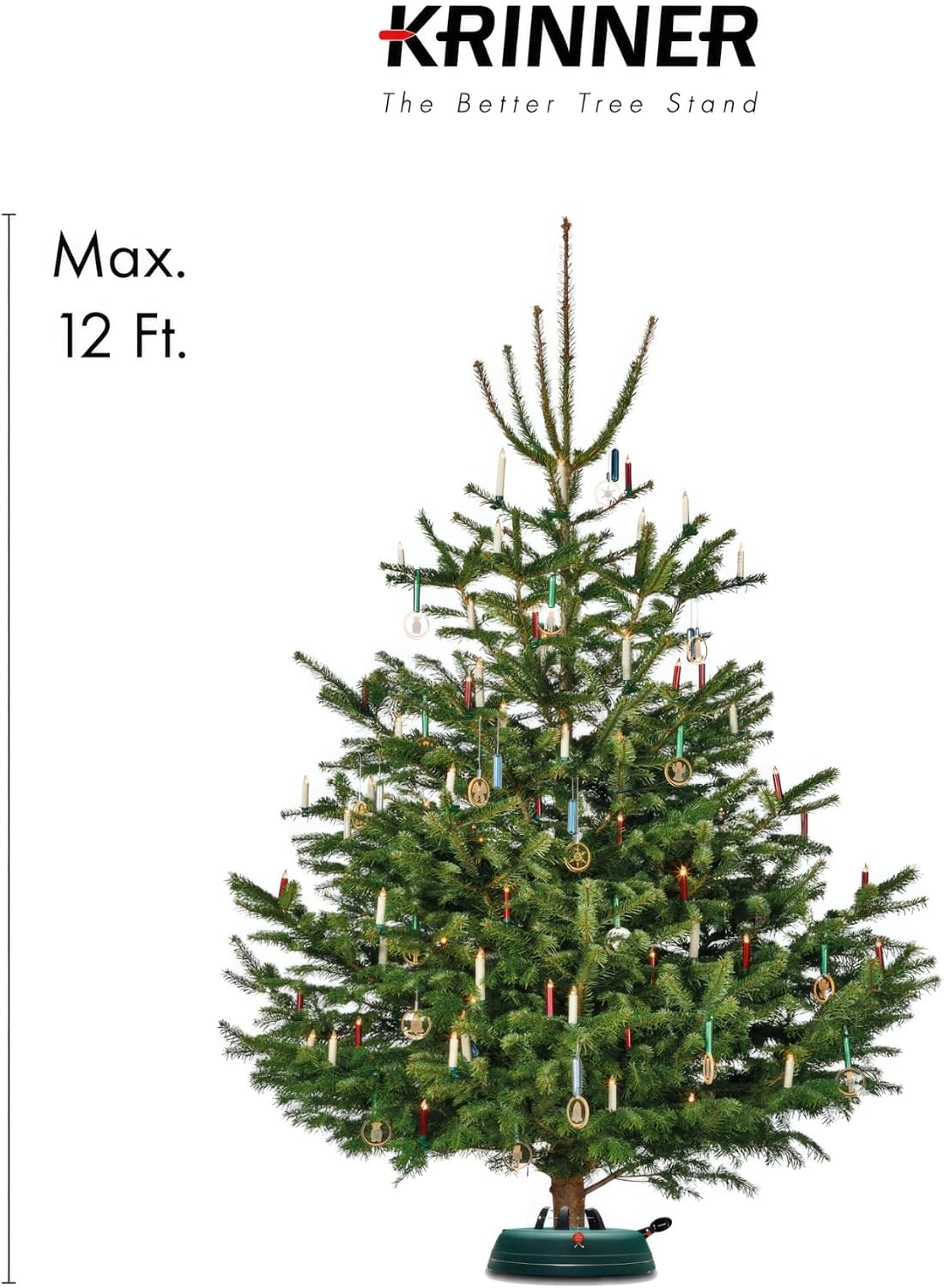 Krinner Tree Genie XXL Tree Stand, Green - Fits 12 ft Trees