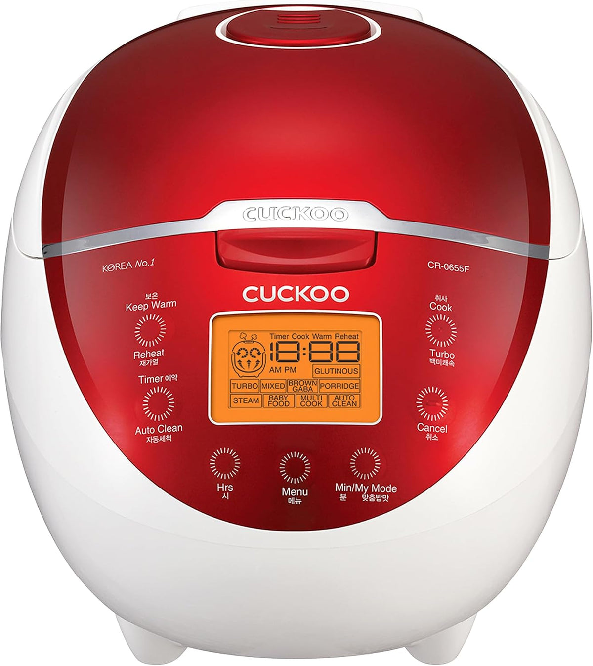 CUCKOO Micom Rice Cooker 6 Cup Uncooked / 12 Cup Cooked, Fuzzy Logic Rice Maker with Delay Timer & Keep Warm Setting, Versatile Food Steamer for