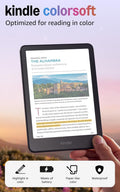 Kindle Colorsoft 16 GB (2024 model) – With color display that brings covers and content to life, now highlight in color – No Ads – Black