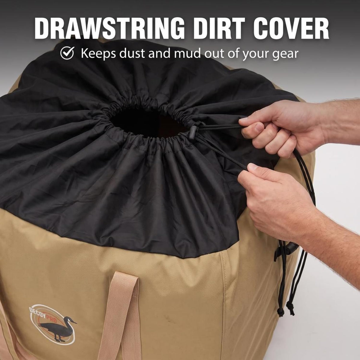 6 Slot Goose Decoy Bag for Large Full Body, Floating and Shell Models, Slotted Hunting Carry and Storage Case