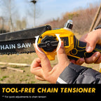 4-in-1 Cordless Pole Saw & Electric Pruning Shears for DeWalt 20V Battery