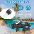 59023700 D.E. Filter top Manifold with air Bleed Assembly for pentair FNS Plus 24, 36, 48, 60 sqf Pool and Spa Parts and grids
