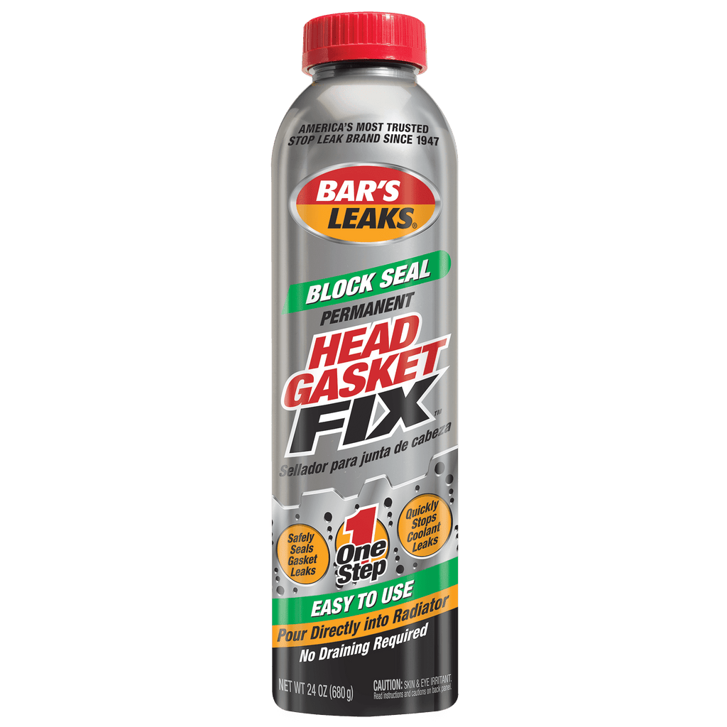 2 pack) Bar's Leaks Block Seal Head Gasket Fix Automotive Additive 24 oz