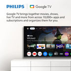 Philips 60 Class 4K Ultra HD Google Smart LED TV - 60PUL7555/F7