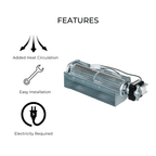 Blower for ProCom and Duluth Forge Gas Fireplaces and Stoves - Model# QEB100
