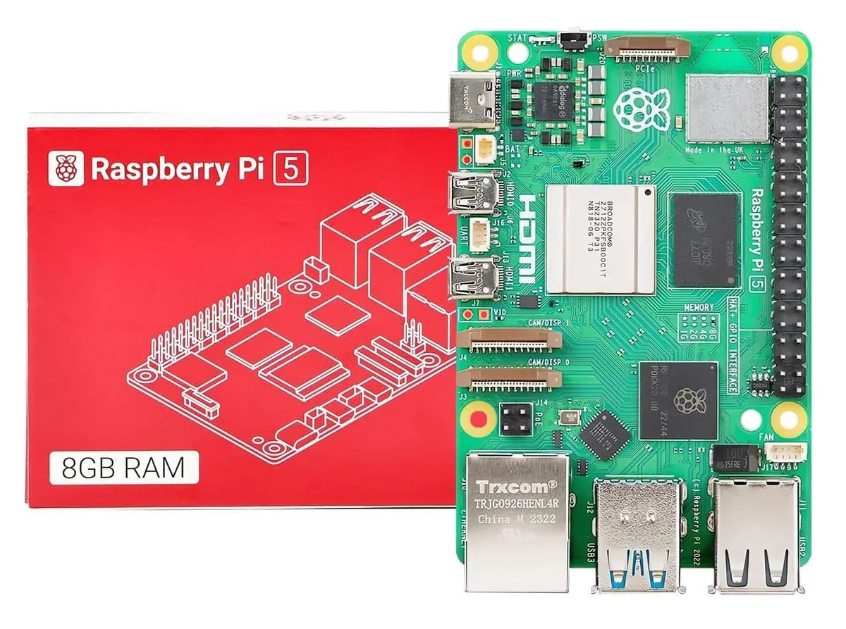 Raspberry Pi 5 Single Board Computer 8GB