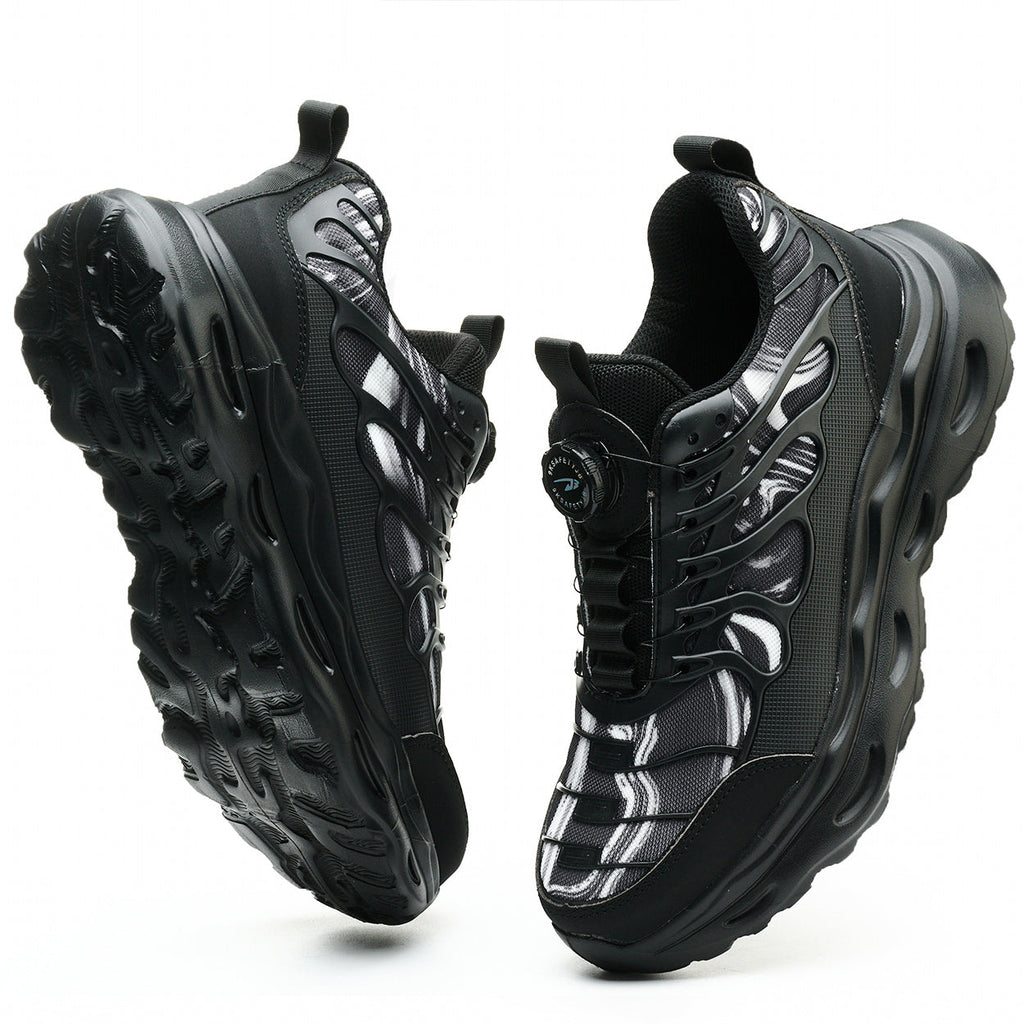 Breathable Steel Toe Safety Shoes Dial Lacing System & Flexible Sole