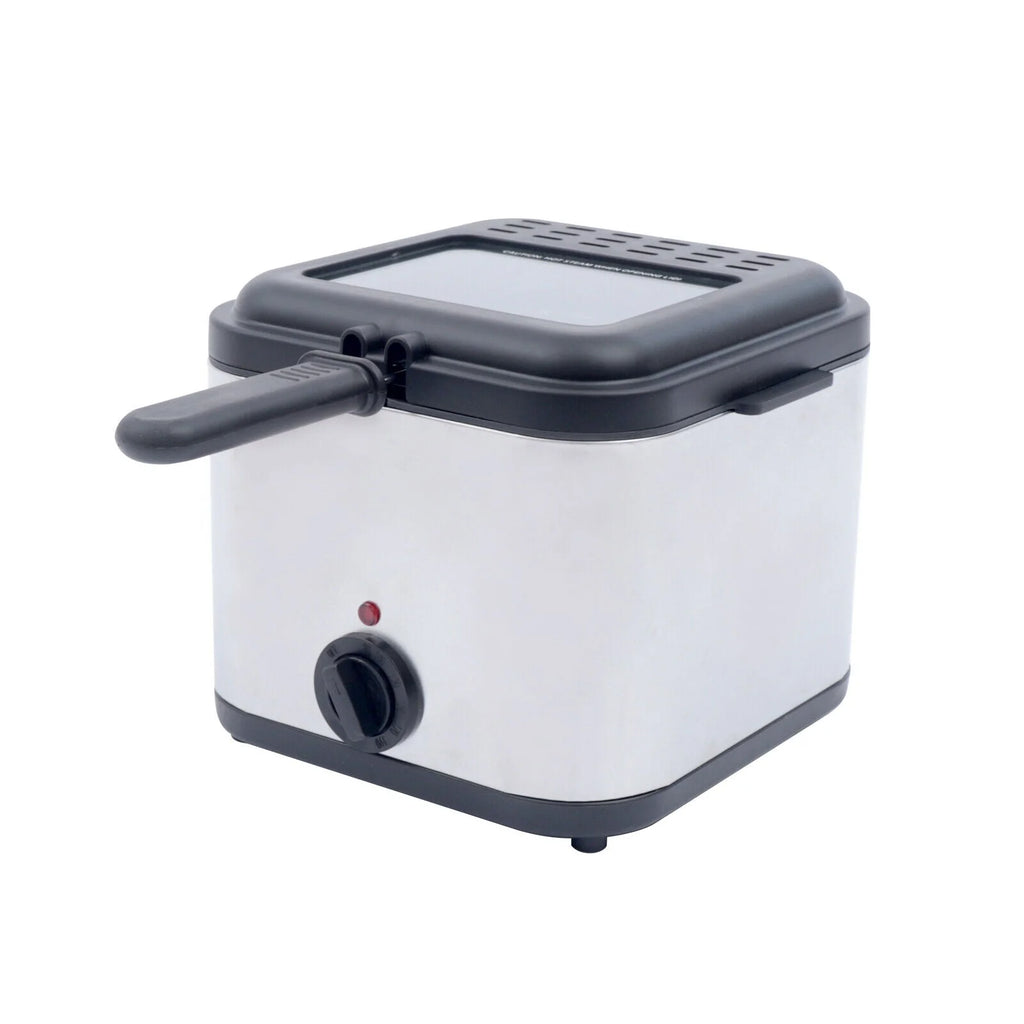 1000W 2.5L Deep Fryer With Basket, View Window And Oil Dripping Hook