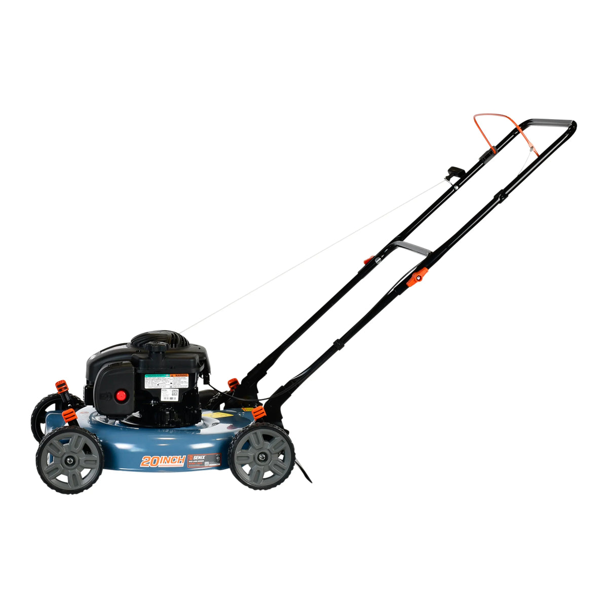 SENIX 20-Inch Gas Lawn Mower, 125 cc 4-Cycle Briggs & Stratton Engine - LSPG-L3