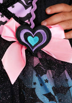 Girl's Pastel Tutu Toddler Witch Costume