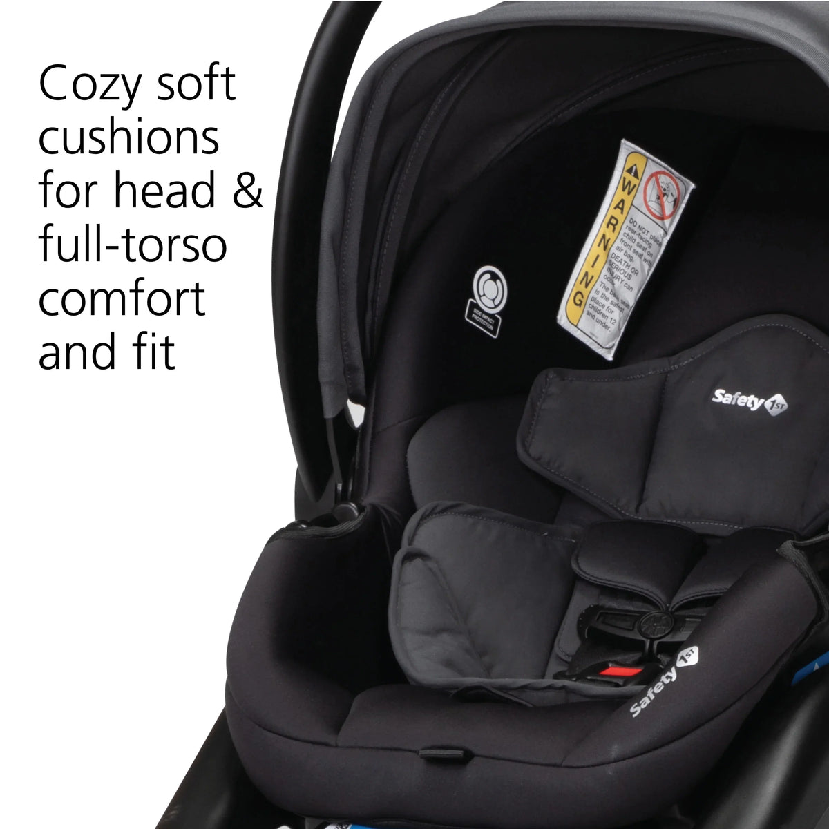 Safety 1st Grow And Go Sprint Modular Travel System Stroller With Rear-Facing Infant Car Seat - Bluestone