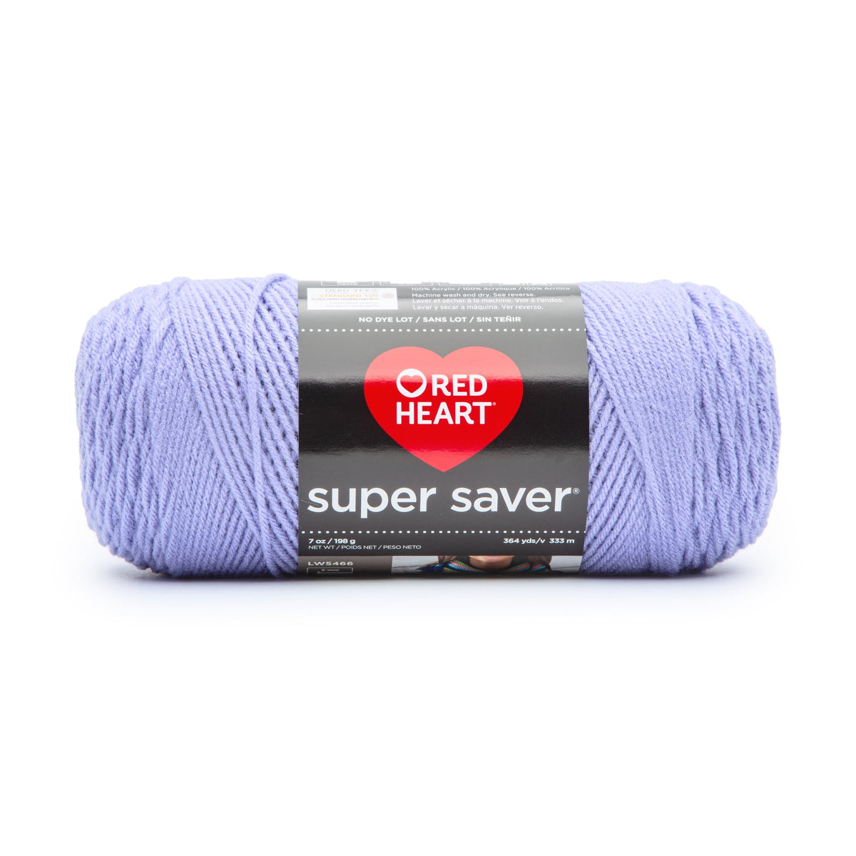 Red Heart Super Saver 4 Medium Acrylic Yarn Black 7oz 198g 364 Yards